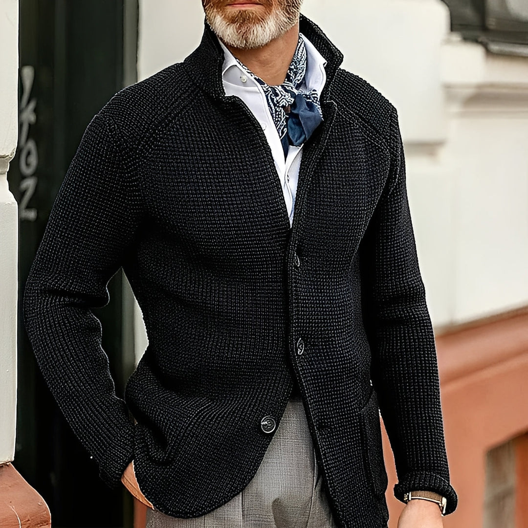 R&B | Eleganter Strickcardigan für Herren