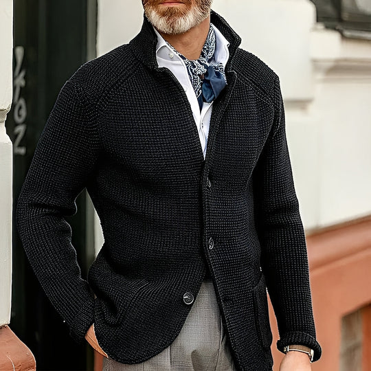 R&B | Eleganter Strickcardigan für Herren