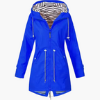 R&B | Regenjacke Outdoor Windbreaker mit Kapuze - Wasserdichte Übergangsjacke für Freizeit & Reisen