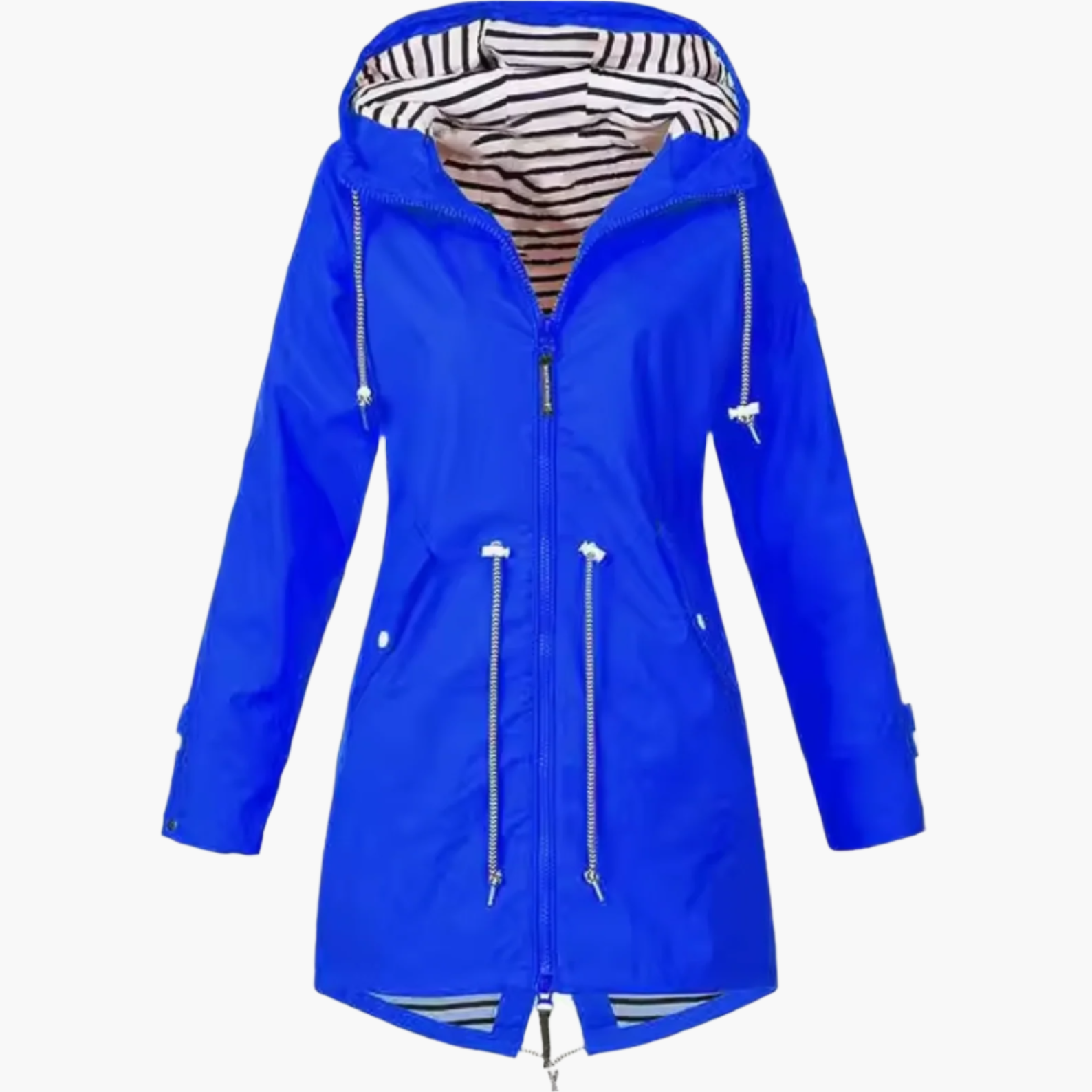 R&B | Regenjacke Outdoor Windbreaker mit Kapuze - Wasserdichte Übergangsjacke für Freizeit & Reisen