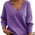 R&B | Schicker V-Ausschnitt Pullover für Frauen