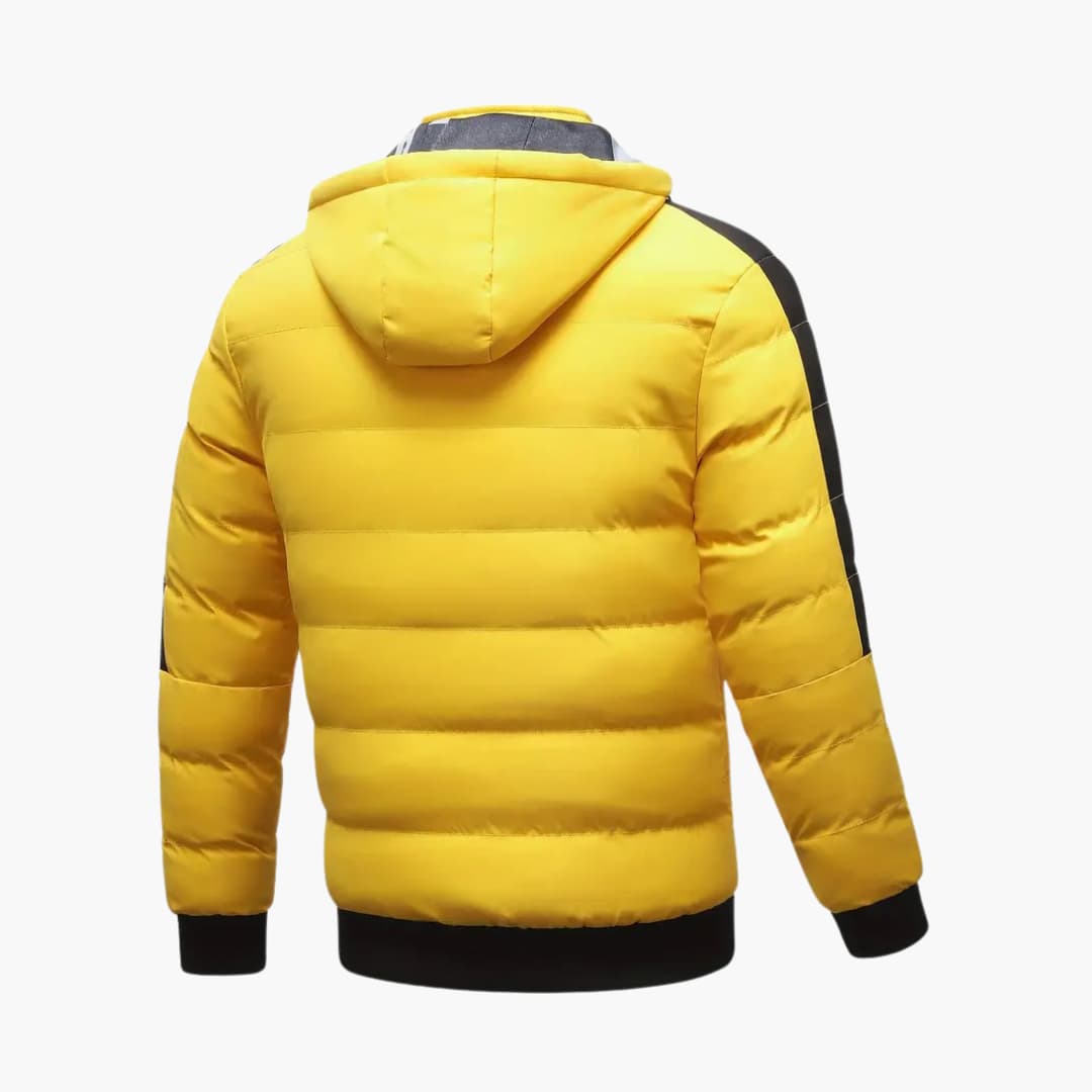 R&B | Wendbare Winterjacke mit Kapuze für Männer