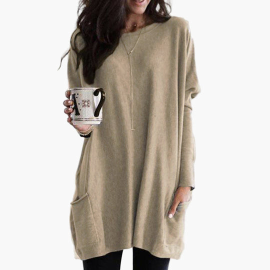 R&B | Langpullover Im Oversize-Stil - Bequemer Casual-Look für Herbst und Winter