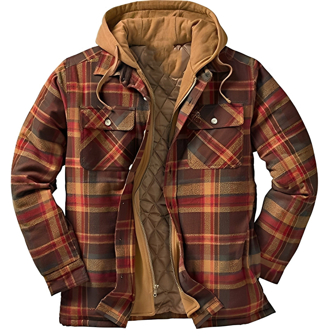 R&B | Casual Flanelljacke mit Karomuster für Männer