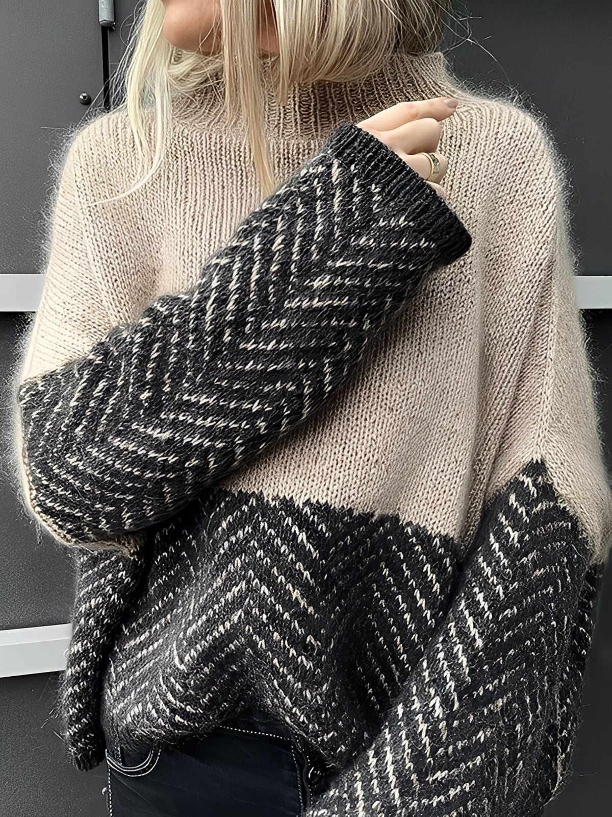 R&B | Moderne, LR&Bendige Damen-Rollkragenpullover