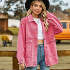 R&B | Denimcharm Klassisch Vintage Denim Jack für Damen