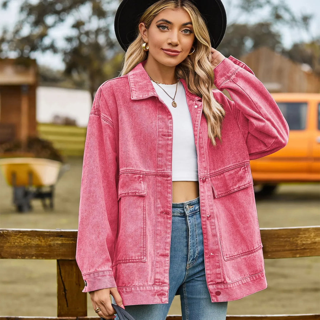R&B | Vintage Jeansjacke für Frauen