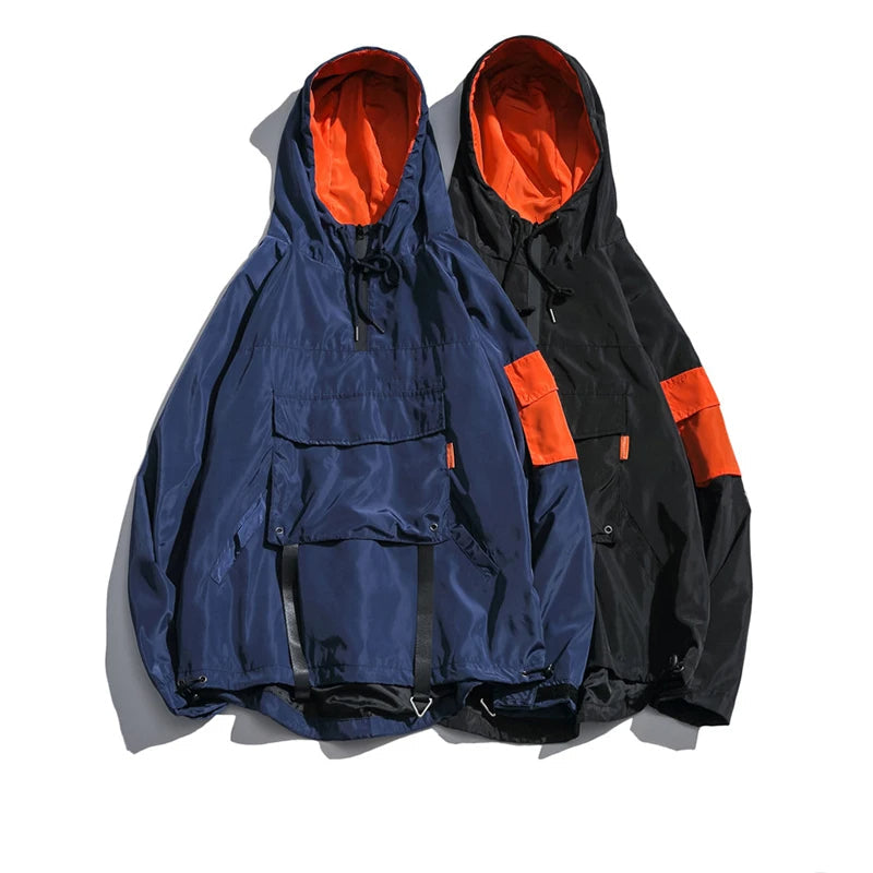 R&B | Explorer Jacke Streetwise Multi Taschen Windbreaker