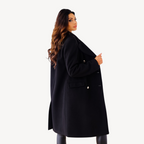 R&B | Damen Doppelreiher Wollmantel