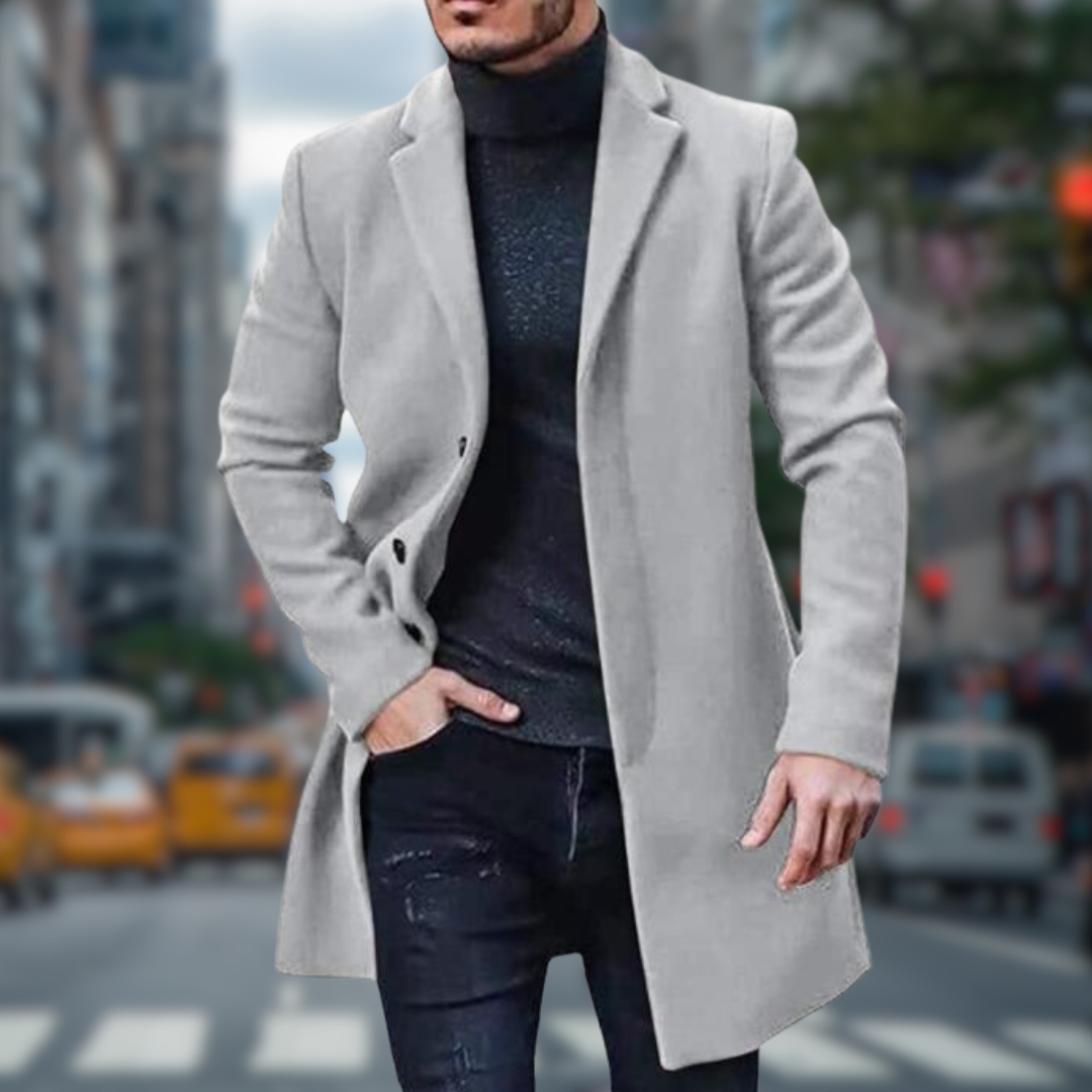 R&B | Belloni Klassischer Langer Trenchcoat - Stilvoll & Komfortabel
