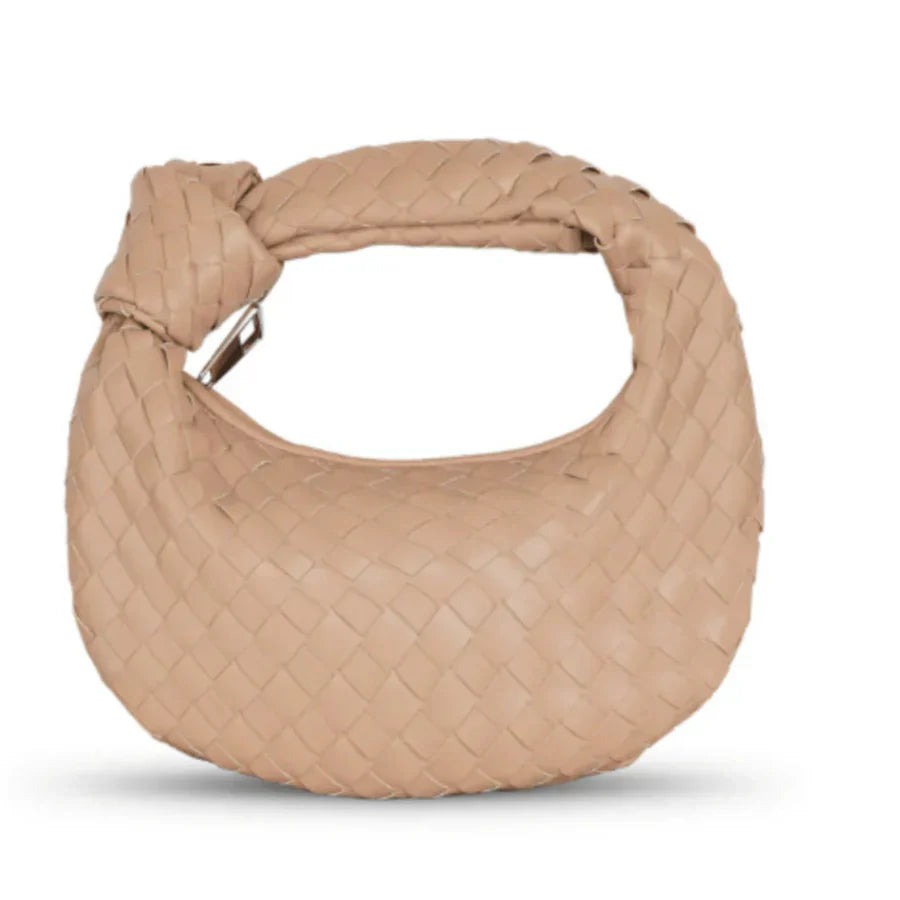 R&B | Frauen Handtasche mit Geknotetem Griff Geflochten