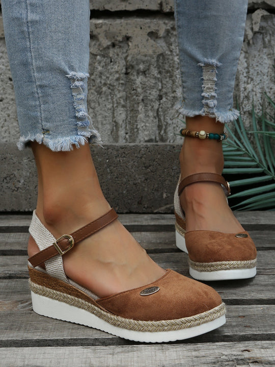 R&B | Orthopädische Trendy Braune Espadrilles