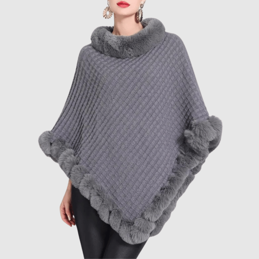 R&B | Weich Gewebter Poncho