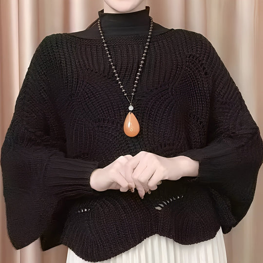 R&B | Damen-Thermopullover mit Weiten Ärmeln