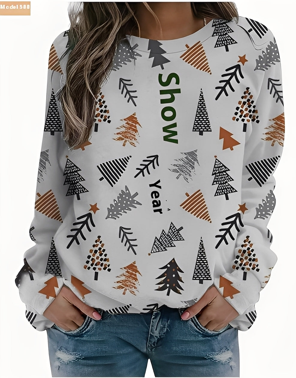 R&B | Damen-Weihnachtspullover