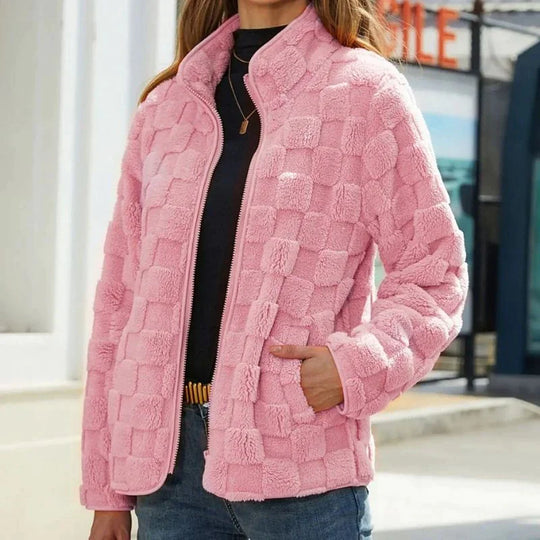 R&B | Karierte Winterjacke für Damen
