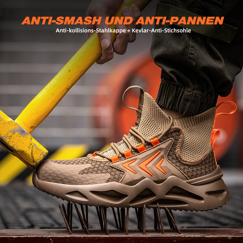 atmungsaktive fliegende gewR&Bte Anti-Smashing-Sicherheitsschuhe R&B