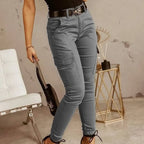 R&B | Cargo Hose Mit Hoher Taille