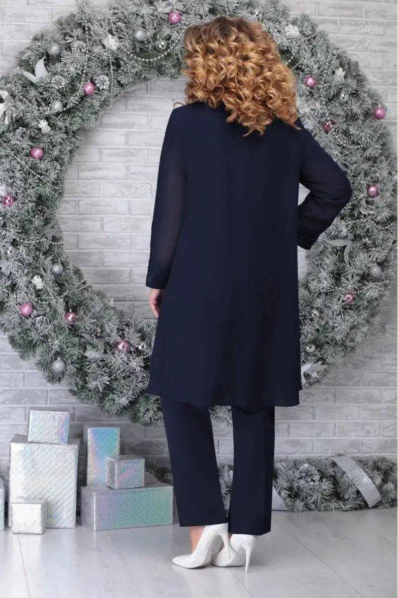 R&B | 3 Teilig Chiffon Brautkleid Satz für Damen