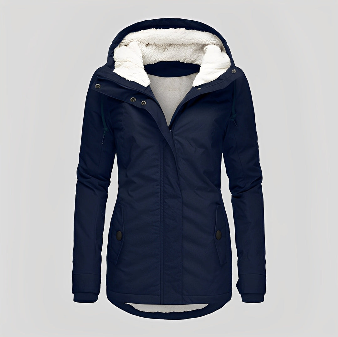 R&B | Bequeme Sherpa-Fleecejacke für Damen