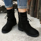Vintage Schnalle Stiefeletten R&B