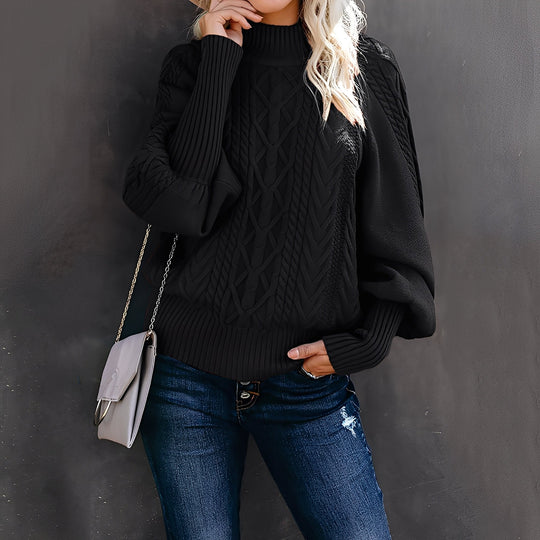 R&B | Eleganter, Lässiger Damen-Rollkragenpullover