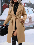 R&B | Klassischer Damen Trenchcoat Mit Doppelknopfverschluss