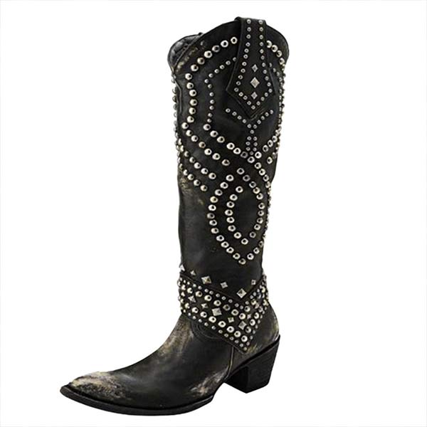 R&B | Cowboystiefel mit Absätzen