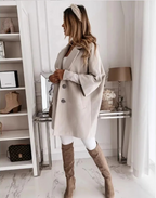 R&B | Weit fallender Damen-Trenchcoat