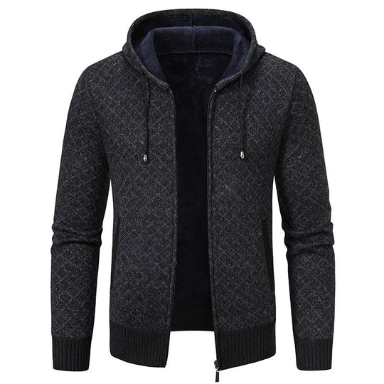 R&B | Elegante, schlanke Jacke mit Kapuze für Männer