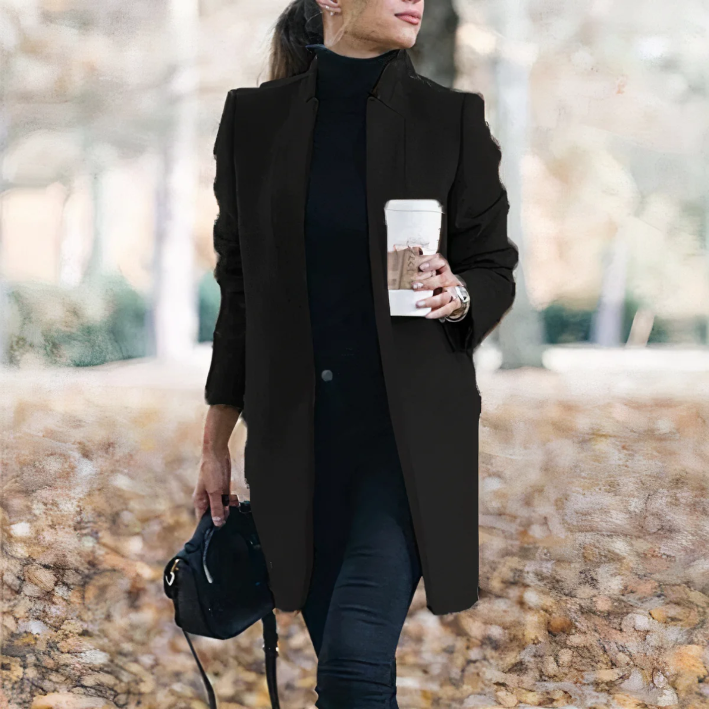 Heidi-Mode | Mantel Damen Lange Trenchcoat