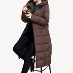 R&B | Damen Lange Daunenjacke