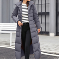 R&B | Elegante Pufferjacke mit Umlegekragen und Knopf für Damen