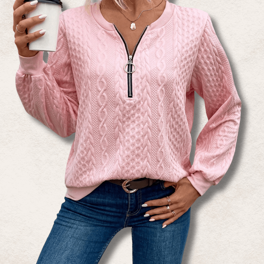 R&B | Pullover mit Reißverschluss