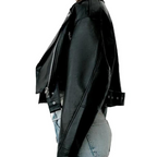 R&B | Slim-Fit-Lederjacke für Frauen