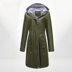 R&B | Damen Kapuzen Mantel in mittellanger Anorak-Form