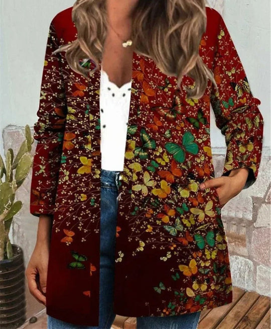 R&B | Boho Jacke mit Farbenfrohem Muster
