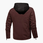 R&B | Softshell-Jacke mit Kapuze Winddichte Jacke