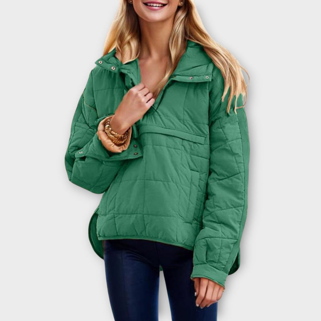 R&B | Gestepptes Jacket mit Kapuze