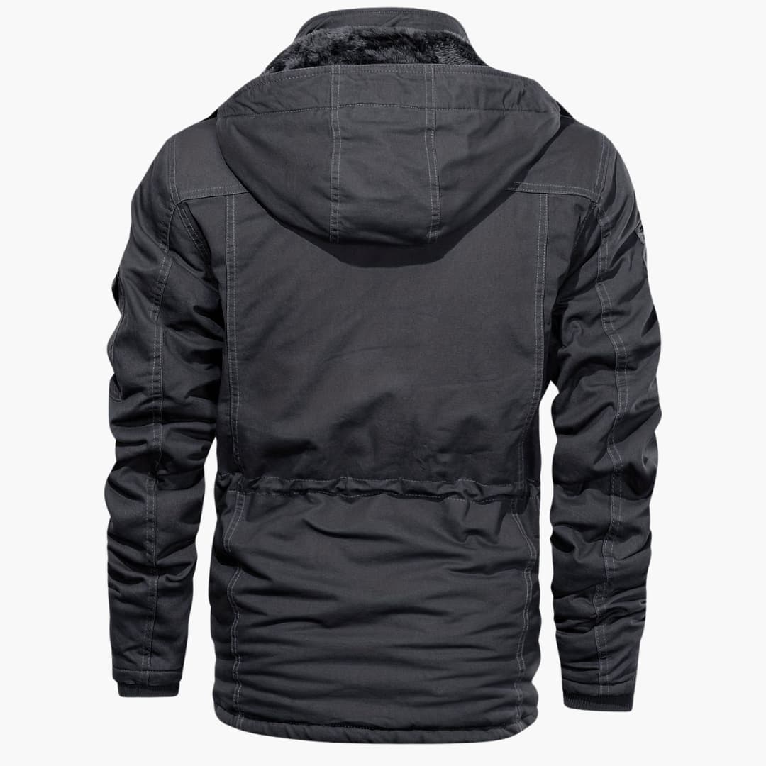 R&B | Warme Fleecejacke mit Taschen für Herren