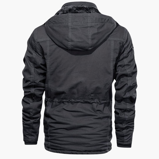 R&B | Warme Fleecejacke mit Taschen für Herren