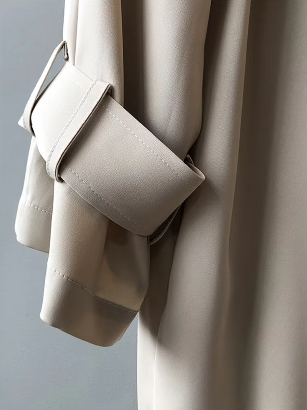 R&B | Damen Langer Wasserdichter Trenchcoat Lässig