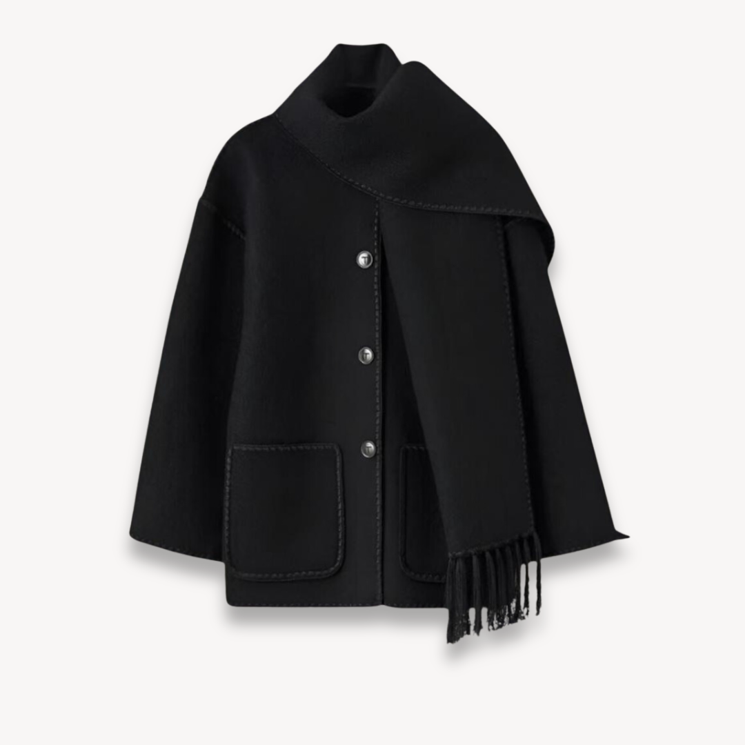R&B | Damen Übergröße Cape Jacke