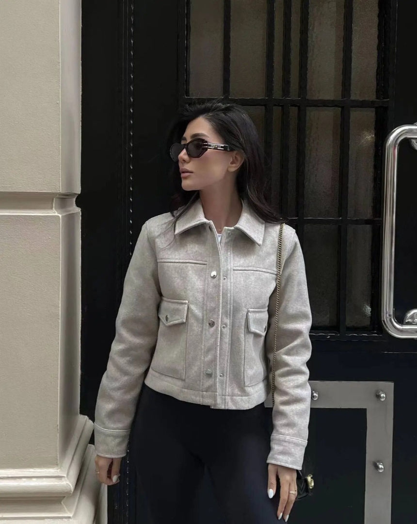 R&B | Kurzjacke für Frauen Bomber