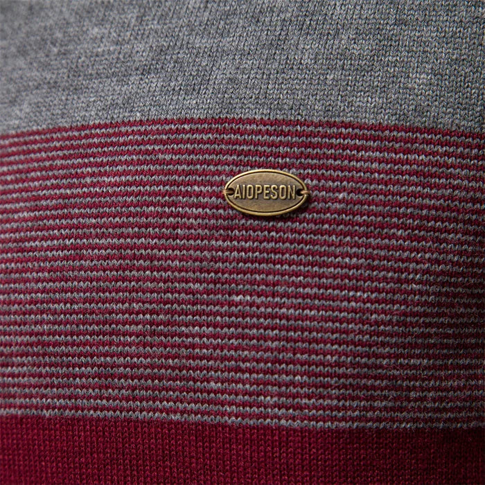 R&B | Wärmer Strickpullover mit Reißverschluss für Den Winter