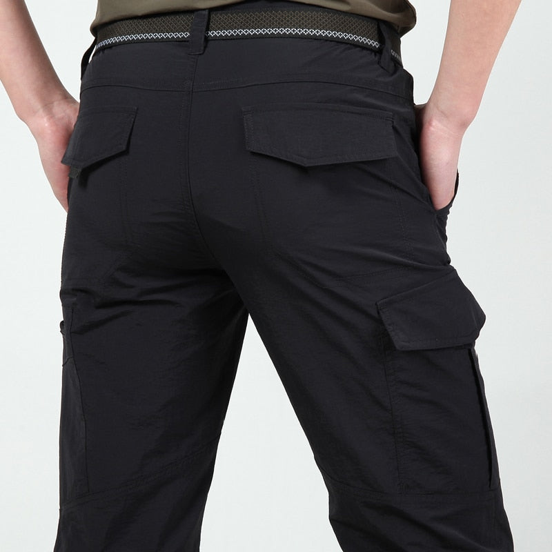 R&B | Funktionale und Stilvolle Herren Cargo Hose mit Praktischen Klappen Taschen