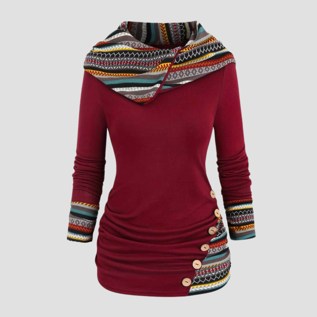 R&B | Boho-Stil Damenhoodie