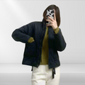 R&B | Damen Steppjacke mit Kordelzug & Reißverschluss