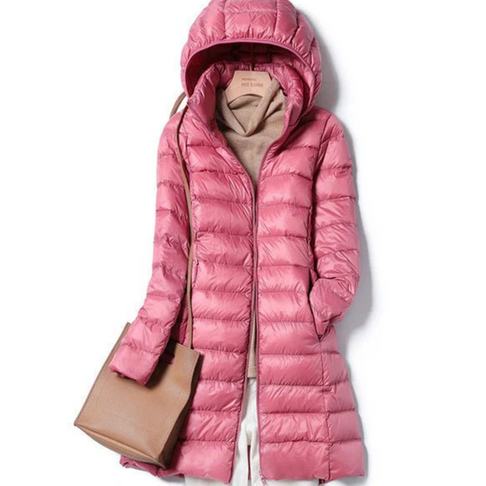R&B | Winterjacke mit Kapuze für Damen Puffer