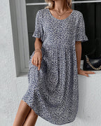 R&B | Elegantes Kleid mit floralem Muster